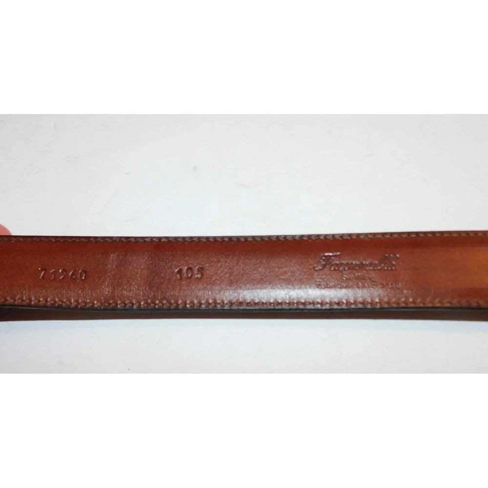 Façonnable brown leather